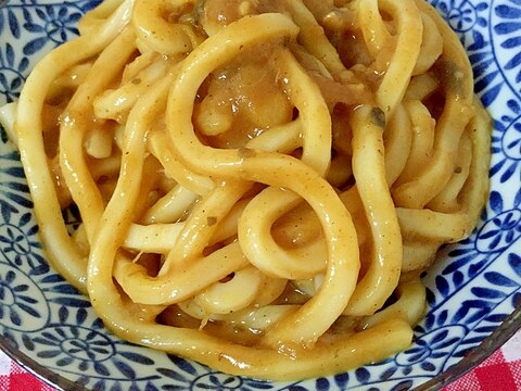 カレーチーズうどん☆